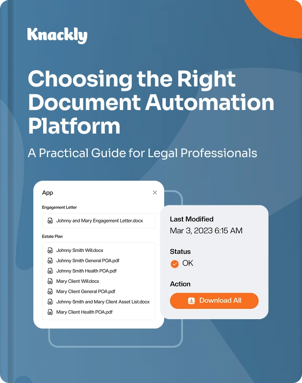 Choosing the right document automation platform