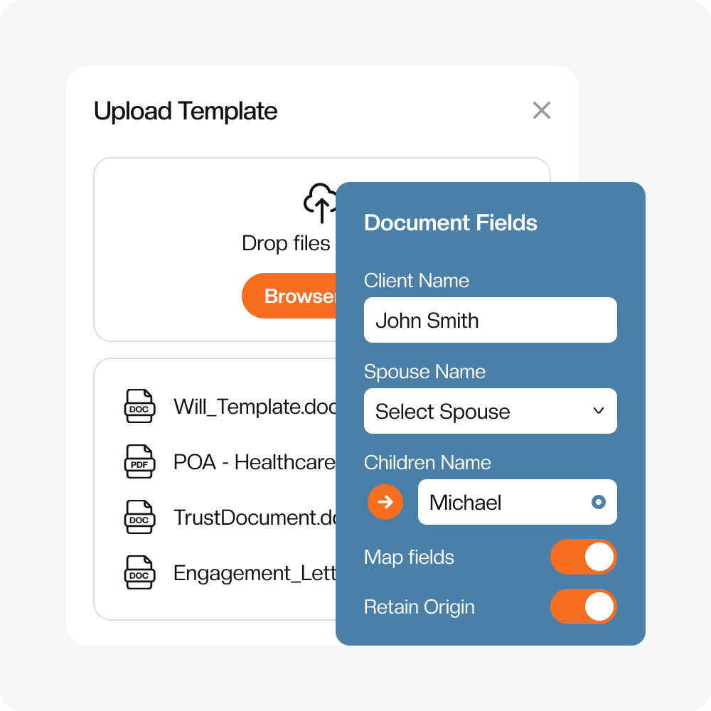 Start from the existing documents you already use